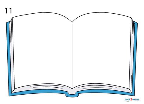 How To Draw A Book Step By Step Pictures Open Book Drawing Book