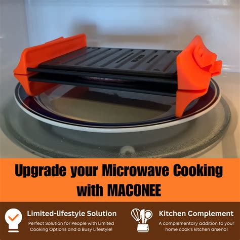 Maconee Microwave Sandwich Maker Microwave Grill Cheese Maker