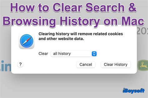 How to Clear Browsing/Search History on Mac(Safari/Google/Firefox)