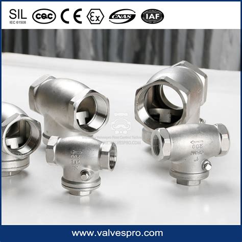 H11f 16p Stainless Steel Swing Check Valve Npt Female Thread 200wog China Check Valve And