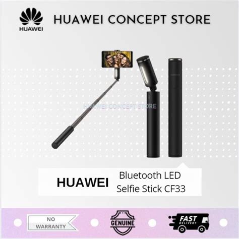 Huawei CF33 Moonlight Bluetooth Selfie Stick with LED light | Shopee ...