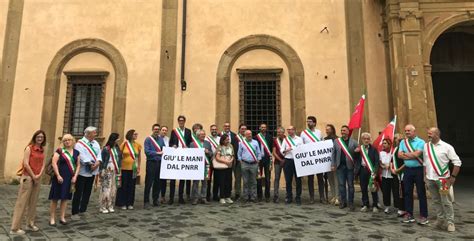 Tagli Ai Fondi Pnrr La Protesta Dei Sindaci Senesi Montalcino News