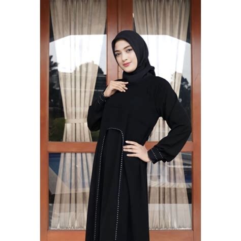 Jual Abaya Hitam Gamis Syari Salaf Boutique Shopee Indonesia