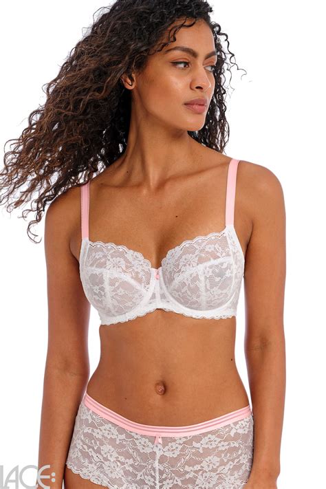 Freya Lingerie Offbeat Beha G L Cup White Lace Lingerie Nl