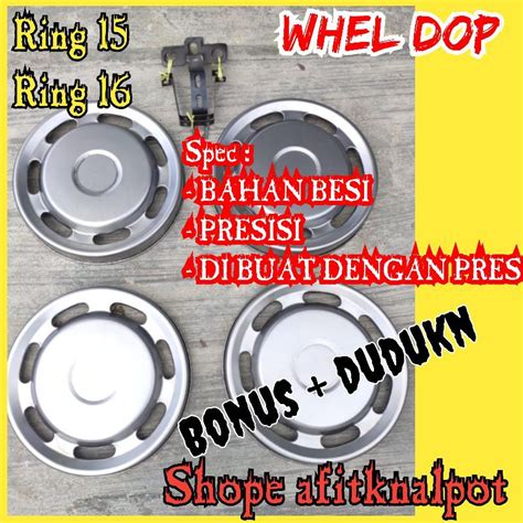 Jual 4biji Willdop Weldop Weldof Wildop Whell Dop Velg Truck Truk R15