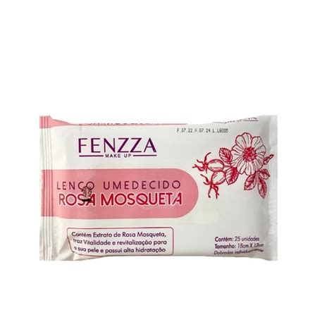 Len O Umedecido Revitalizante Facial Rosa Mosqueta Fenzza Fz