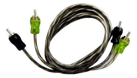 Cabo Rca Technoise Series 200p 1 Metro 4mm Conector MercadoLivre