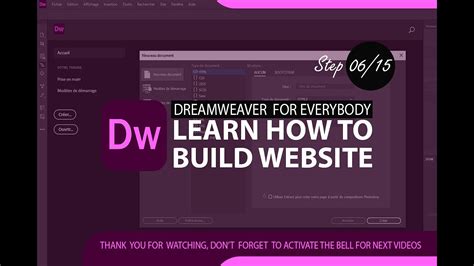 Learn How To Build Website With Dreamweaver Youtube