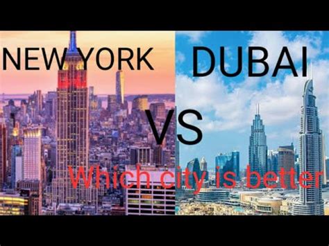 New York Vs Dubai Comparison Youtube