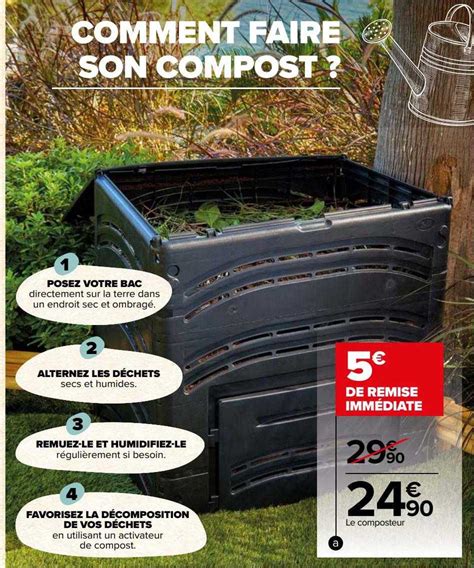 Promo Le Composteur Chez Carrefour Icatalogue Fr