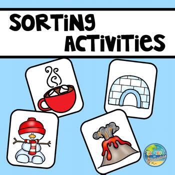 Hot Or Cold A Sorting Activity By Preschool In Paradise TpT