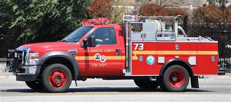 Los Angeles County Fire Department Lacofd Patrol 73 Emergency Fire