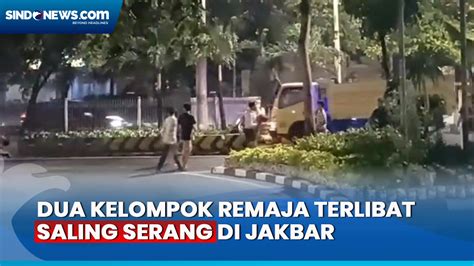 VIDEO Tawuran Dua Kelompok Remaja Di Jalan Panjang Dan Jalan Daan