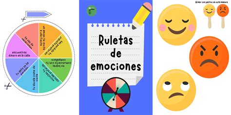 Divertidas Ruletas De Emociones Primeros D As De Clases