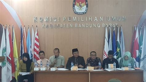 Kpu Bandung Barat Umumkan Daftar Calon Tetap Anggota Dprd Kbb Pada