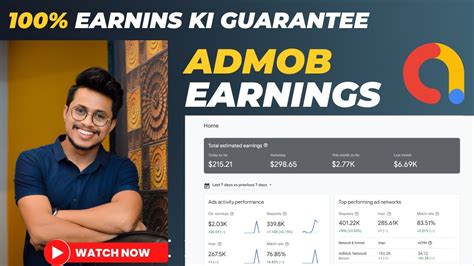 Earning Proof Admob Earning Trick And Proof Best Mobile App