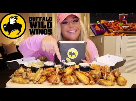 Buffalo Wild Wings Mukbang Youtube