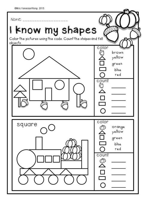 Shape And Counting Worksheets Artofit