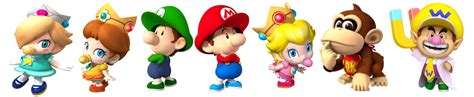 Super Mario Babies By Supergemstar On Deviantart