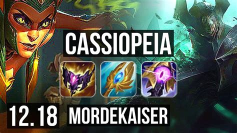 CASSIOPEIA Vs MORDEKAISER TOP 8 Solo Kills 16 3 12 800 Games