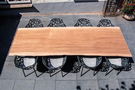 Live Edge Outdoor Tables Unik Living Crafted By Nature