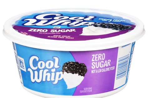 20 Sugar Free Cool Whip Nutrition Facts