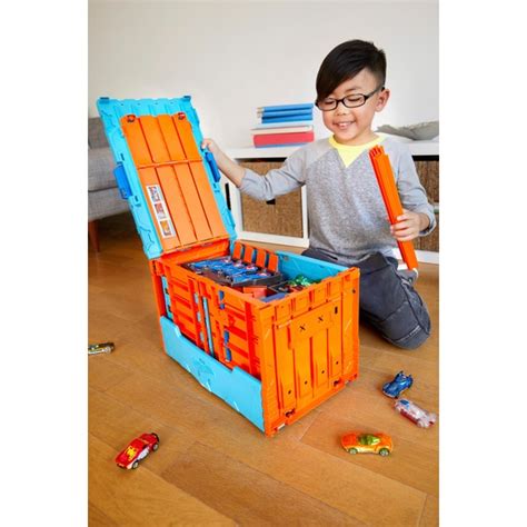 Hot Wheels Track Builder System Race Crate Hot Wheels Playsets Smyths Toys UK