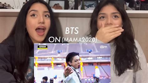 ENG SUB BTS 방탄소년단 ON PERFORMANCE AT MAMA 2020 REACTION Angie