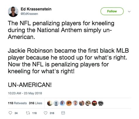 I M Done With The NFL Twitter Reacts To The New National Anthem Policy