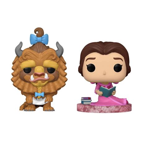 Funko Pop! Disney 2 Pack Belle and The Beast - Beauty and The Beast ...