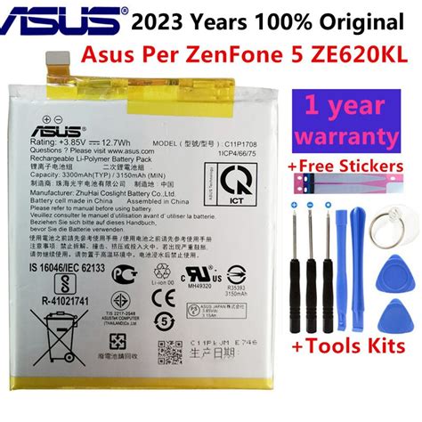 Original Asus Zs Kl Ze Kl C P Real Mah Battery For Asus