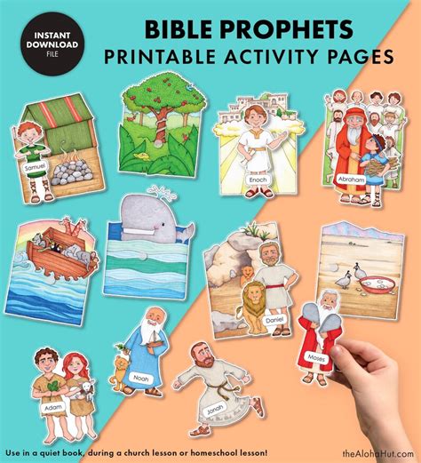 Follow The Prophet Printable Activity Pages Religious Etsy