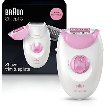 Amazon Braun Epilator Silk Epil Hair Removal Device