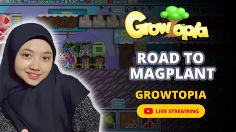 LIVE GROWTOPIA SAATNYA SPLICE SEED ROAD TO MAGPLANT YouTube