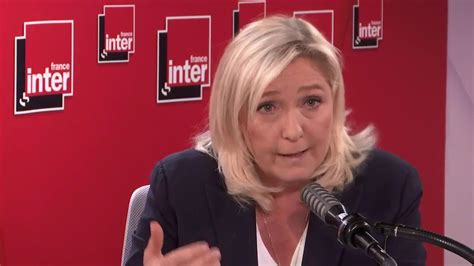 Marine Le Pen Je Pense Quil Aurait Fallu Rouvrir Les écoles En Septembre On Aurait Pu Du