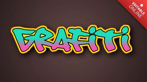 Grafiti Grafitis Generador De Efectos De Texto