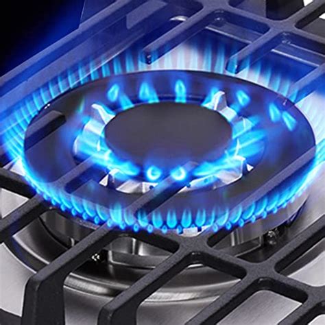 Anlyter Inch Gas Cooktop Burners Built In Gas Stovetop Stainless