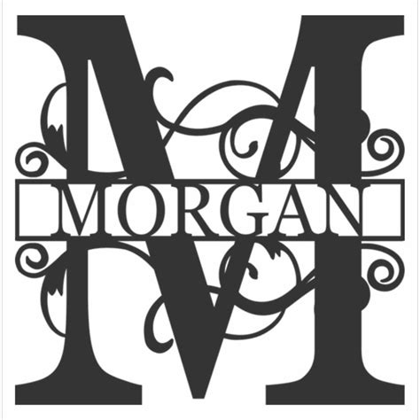 Fancy Letter Monogram