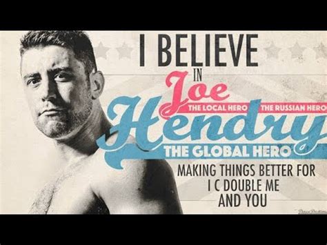 Joe Hendry Impact Wrestling Theme Song Youtube