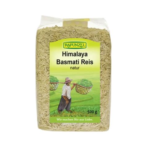 RAPUNZEL Basmati Reis Natur Original Btl 500 G