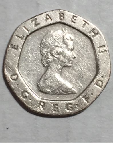 1982 Elizabeth Ii D G Reg F D 20p Twenty Pence Coin Ebay