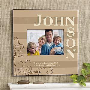 Personalized Family Picture Frames