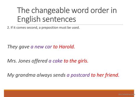 Direct and Indirect Objects grammar…: English ESL powerpoints