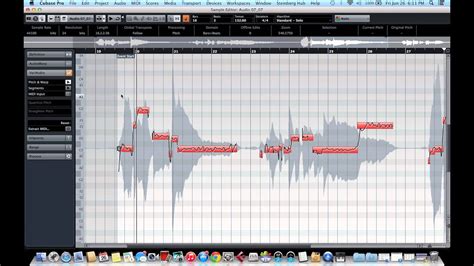 Cubase 8 Variaudio Tutorial Vocal And Instruments Tuning YouTube