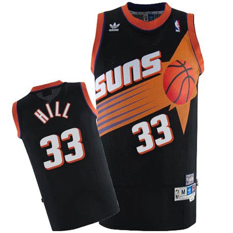 Maillot Basket Phoenix Suns 33 Grant Hill Hardwood Classics Swingman