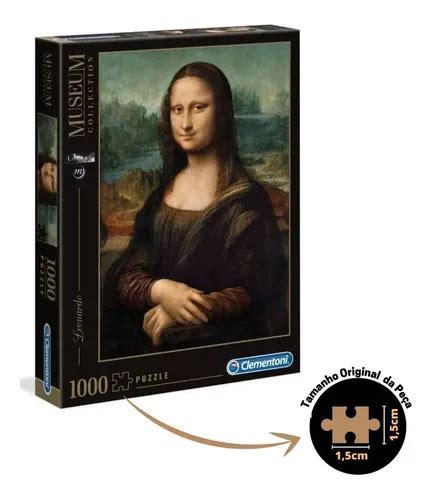 Puzzle Clementoni Museum Leonardo Monalisa Pe As Mercadolivre