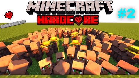 I Trapped 100 Villagers In Superflat World In Minecraft Hardcore YouTube