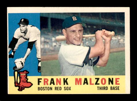 Topps Frank Malzone Ex X Ebay