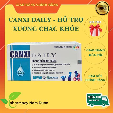 [40 ống]CANXI DAILY - Bổ Sung Canxi hấp thụ cực tốt cho mọi lứa tuổi ...