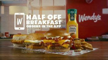 Wendy S Breakfast Baconator TV Spot March Madness Cannon Featuring